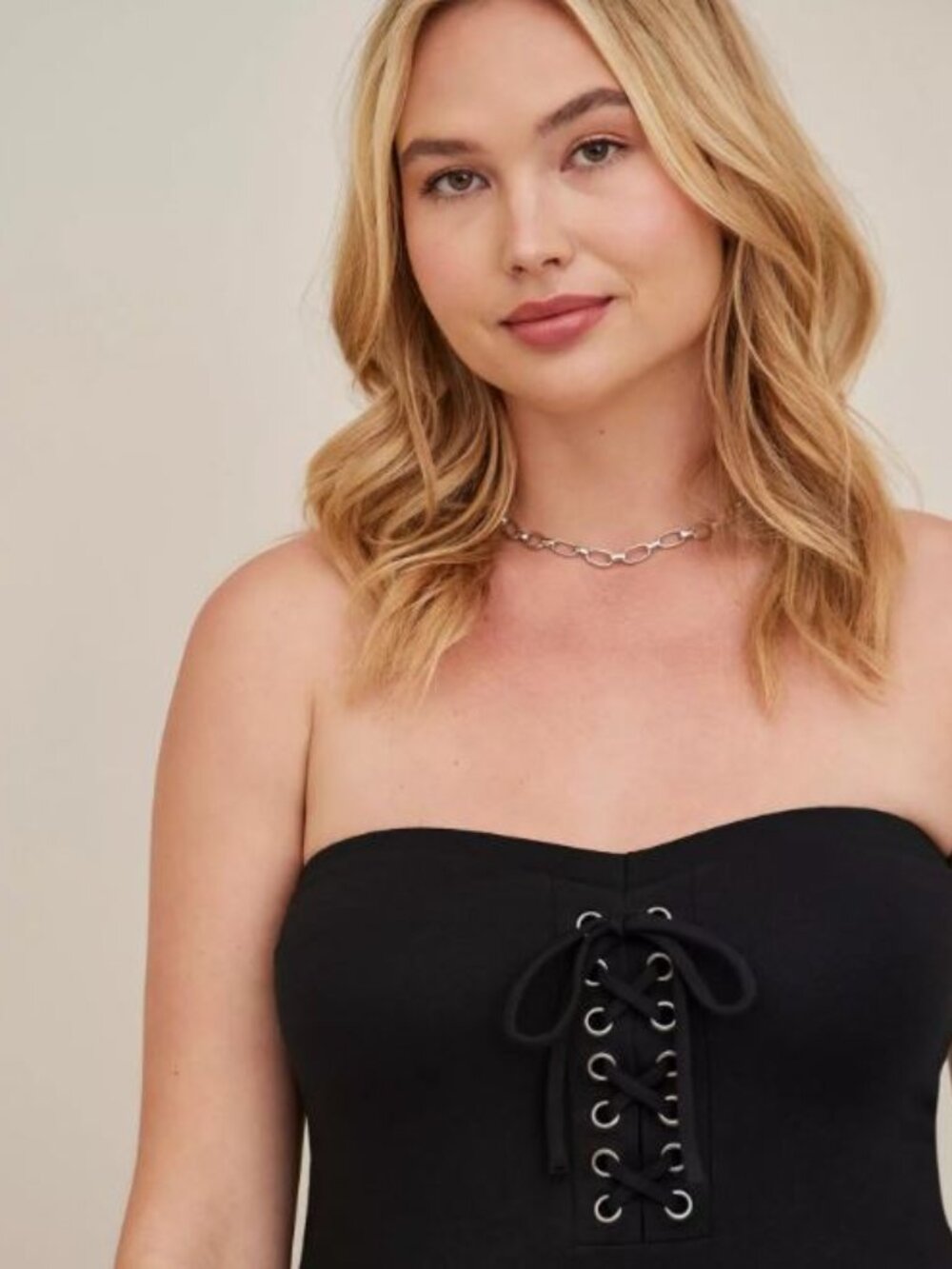 Torrid Lace-Up Tube Top 3X